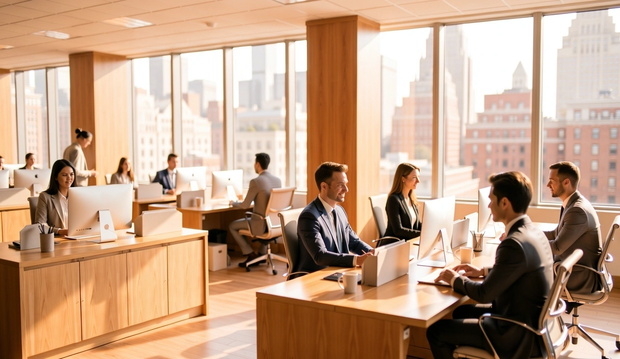 Citizens Bank office interior