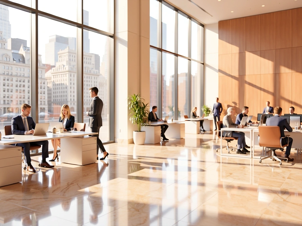 Citizens Bank New York Branch Interior
